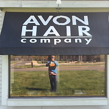 Cleaned-Awnings-for-a-hair-salon-in-Avon-CT 1