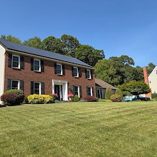 Soft-washing-and-pressure-washing-this-beautiful-home-in-Cheshire-CT 0